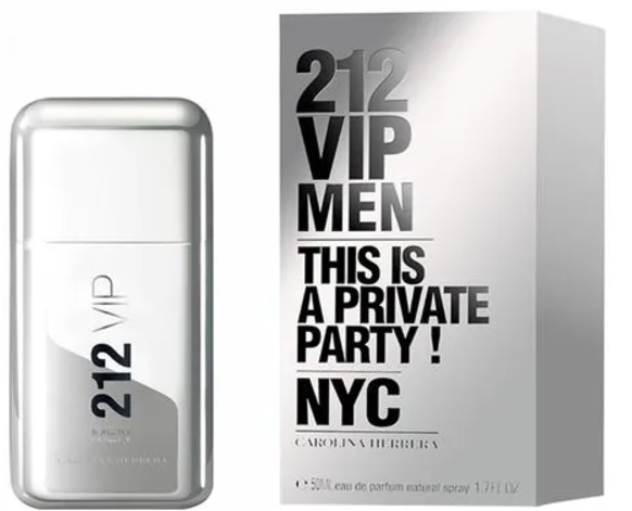 Perfume 212 Vip Men Eau de Toilette Masculino - 50ml