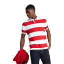 Polo de Rugby de Algodão Listrado Personalizado Tommy Hilfiger para Homens - G