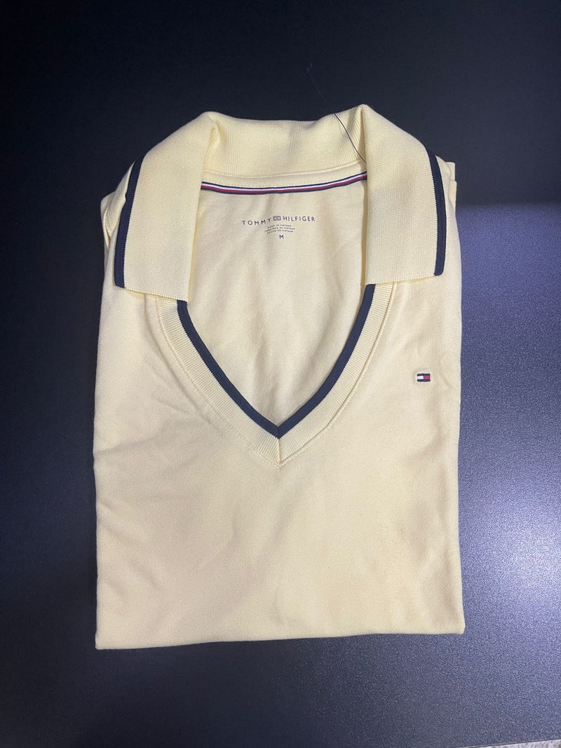 Polo Masculina - Amarelo - Tommy Hilfiger - Tamanho M