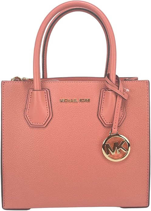 Michael Kors - Women's Mercer Pebbled Leather Messenger Bag - Bolsa Michael Kors