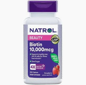 Vitamina Beauty - Natrol Biotin - 10000 mcg