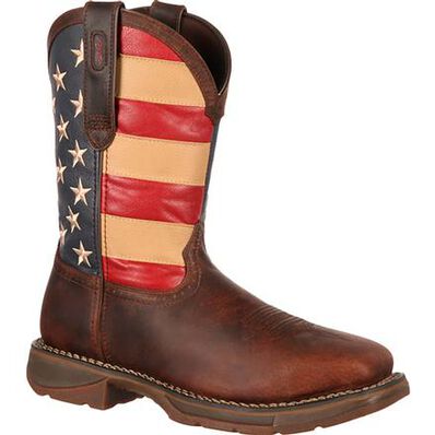 Rebel™ by durango® - steel toe flag western flag boot