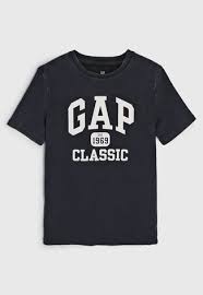 Camiseta Gap Infantil - Azul Marinho - 6-7 anos