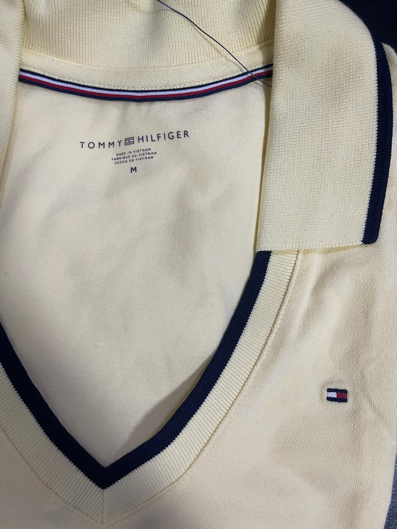 Polo Masculina - Amarelo - Tommy Hilfiger - Tamanho M